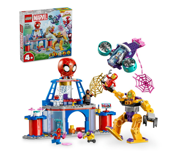 LEGO Marvel 10794 Siedziba główna Pajęczej Drużyny - 1220579 - zdjęcie 4